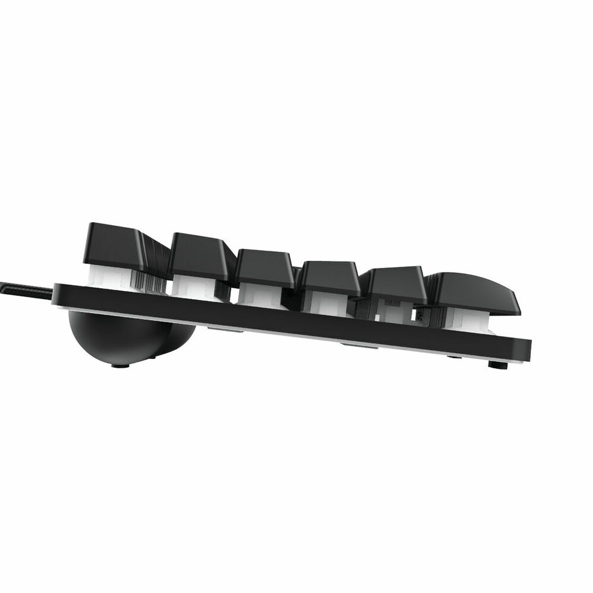 Tangentbord Trust Svart Svart/Silvrig Qwerty Spanska (Renoverade B) - 2