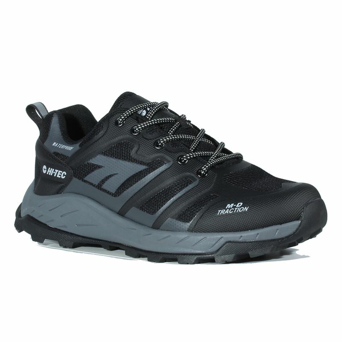 Gymnastikskor, Herr Hi-Tec Toubkal Low Waterproof Svart - 5