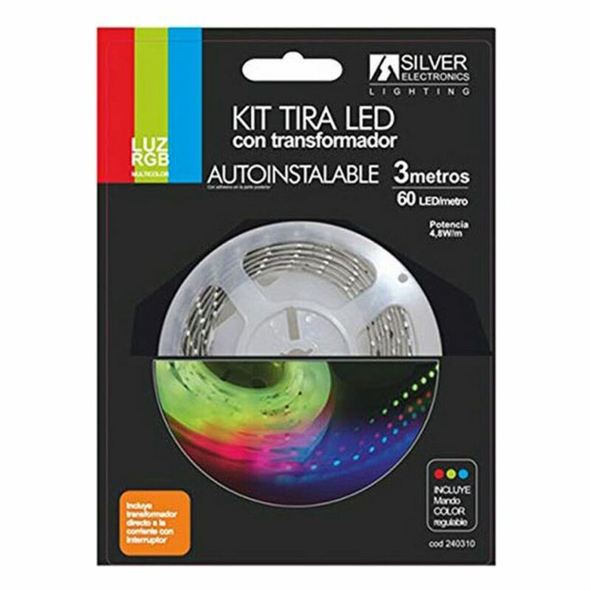 LED Silver Electronics 240310 RGB 7,2W (3M) - 3