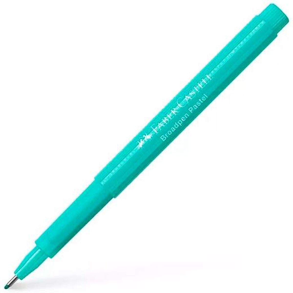 Tuschpennor Faber-Castell Broadpen Document Turkos (10 antal) - 2
