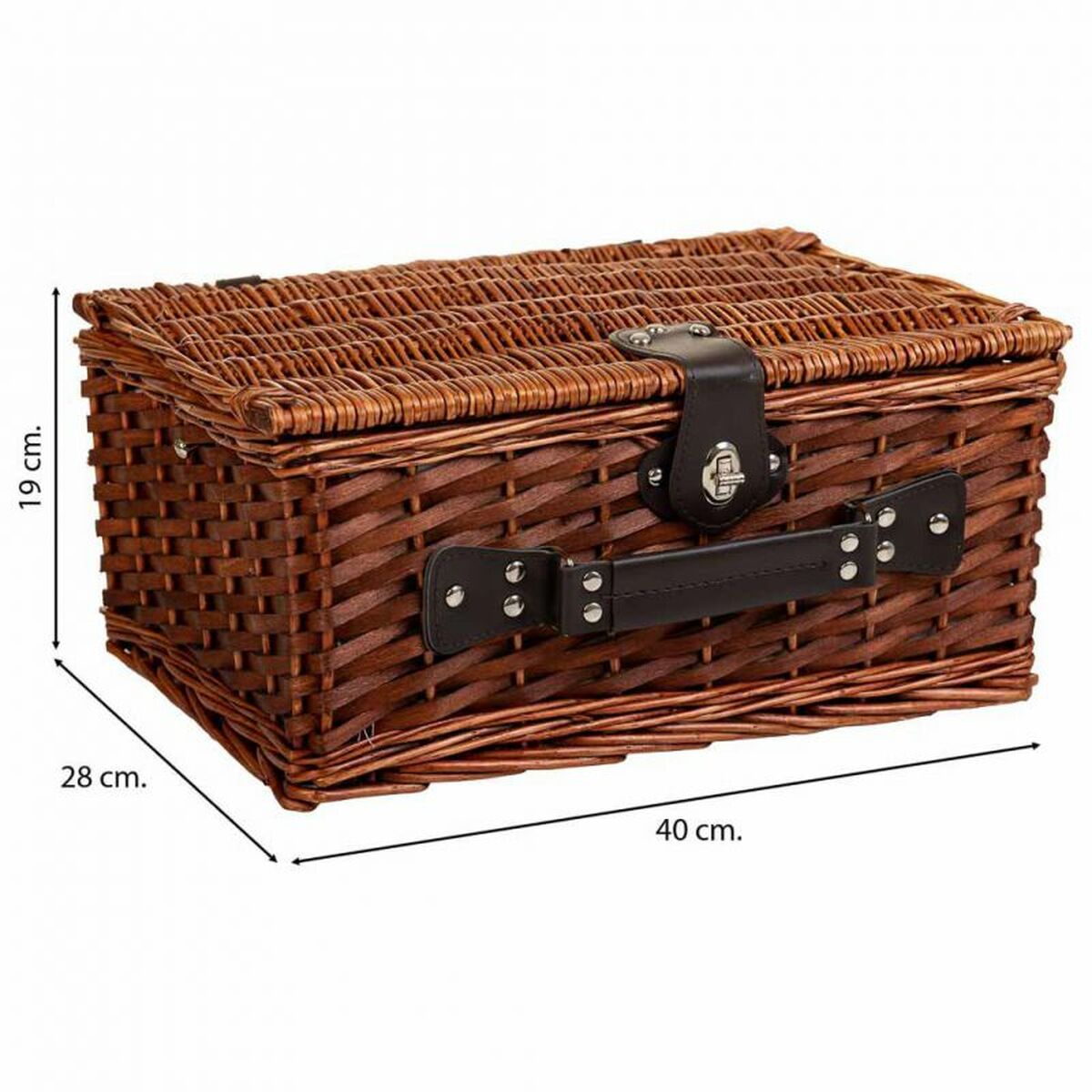 Picknickkorg Alexandra House Living Brun vide - 4