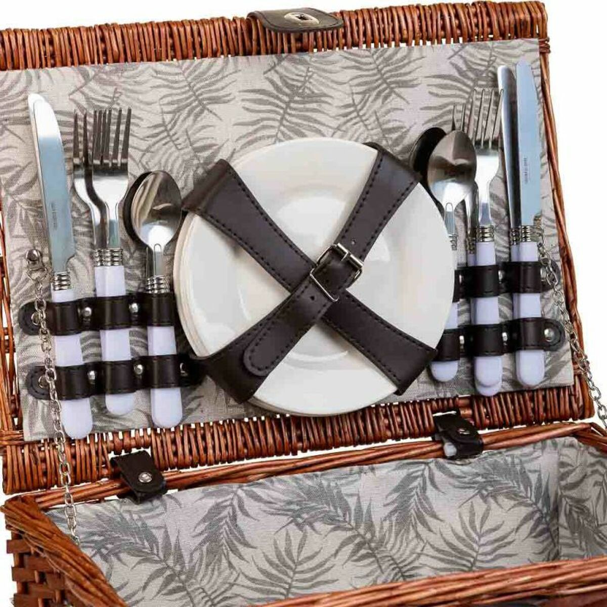 Picknickkorg Alexandra House Living Brun vide - 7