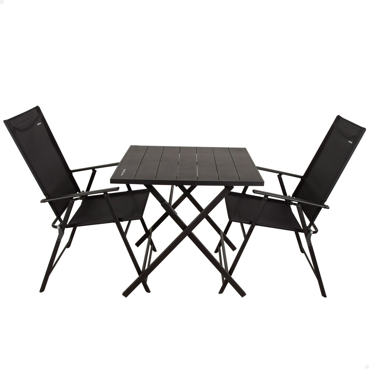 Bordsgrupp med 2 stolar Aktive 75 x 70 x 75 cm (3 Delar)