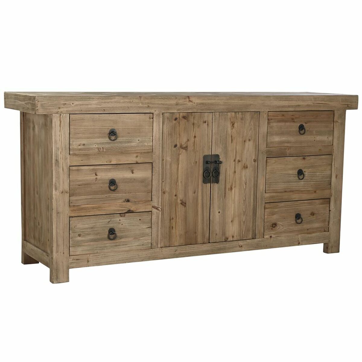 Skänk DKD Home Decor Naturell Trä 180 x 45 x 85 cm - 8