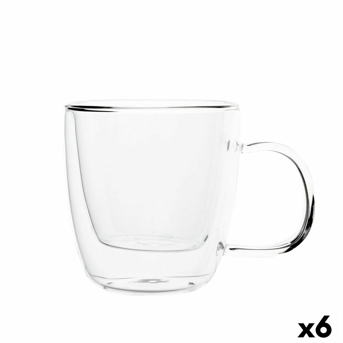 Koppar Quid Serenia 200 ml Transparent Glas 6 antal (Pack 6x) - 2