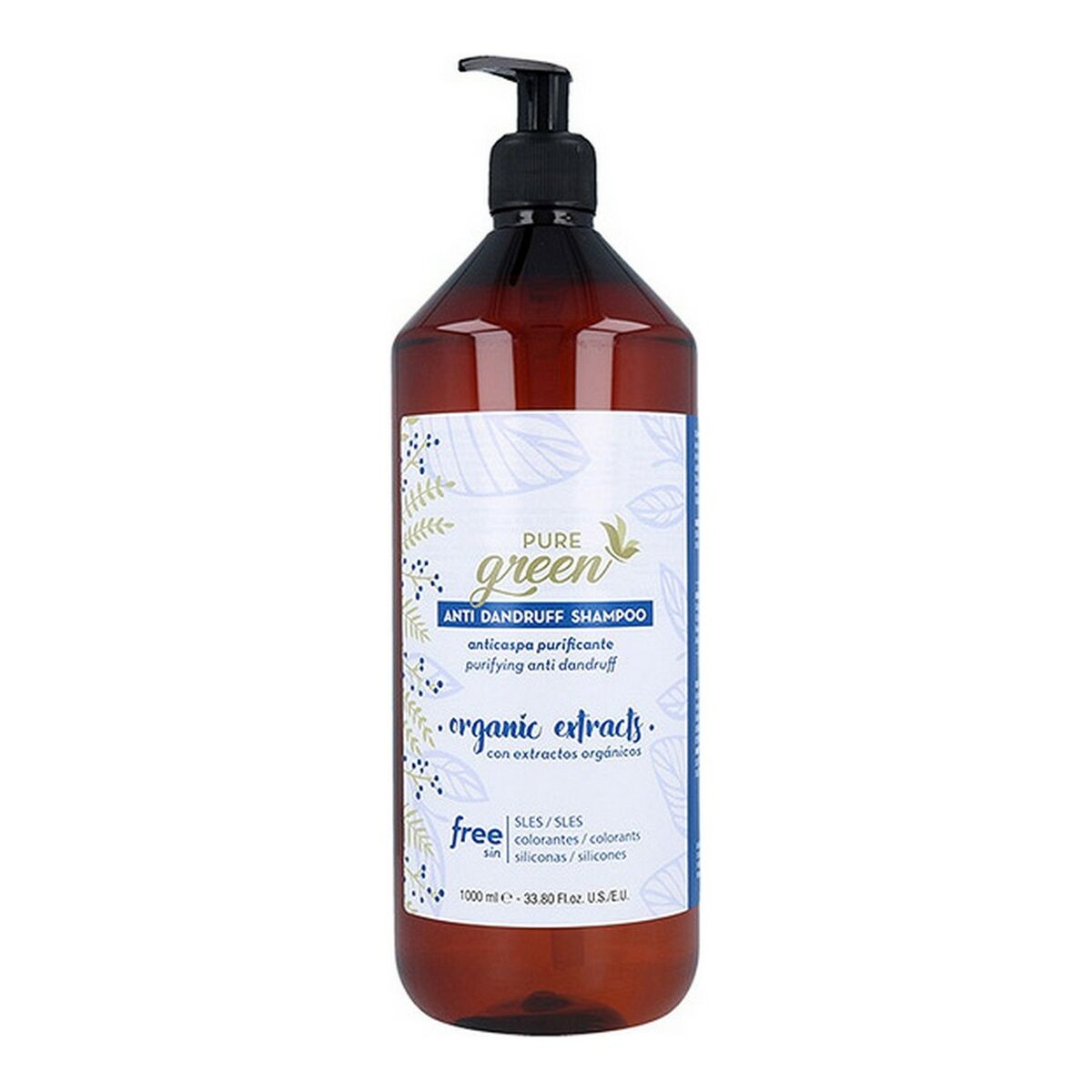 Anti-mjäll schampo Pure Green - 2
