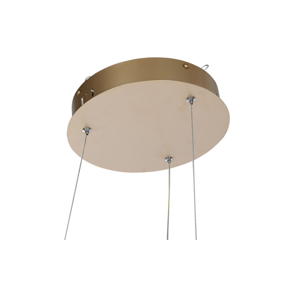 Taklampa Home ESPRIT Vit Gyllene Silikon Aluminium 55 W 80 x 80 x 20 cm - 5
