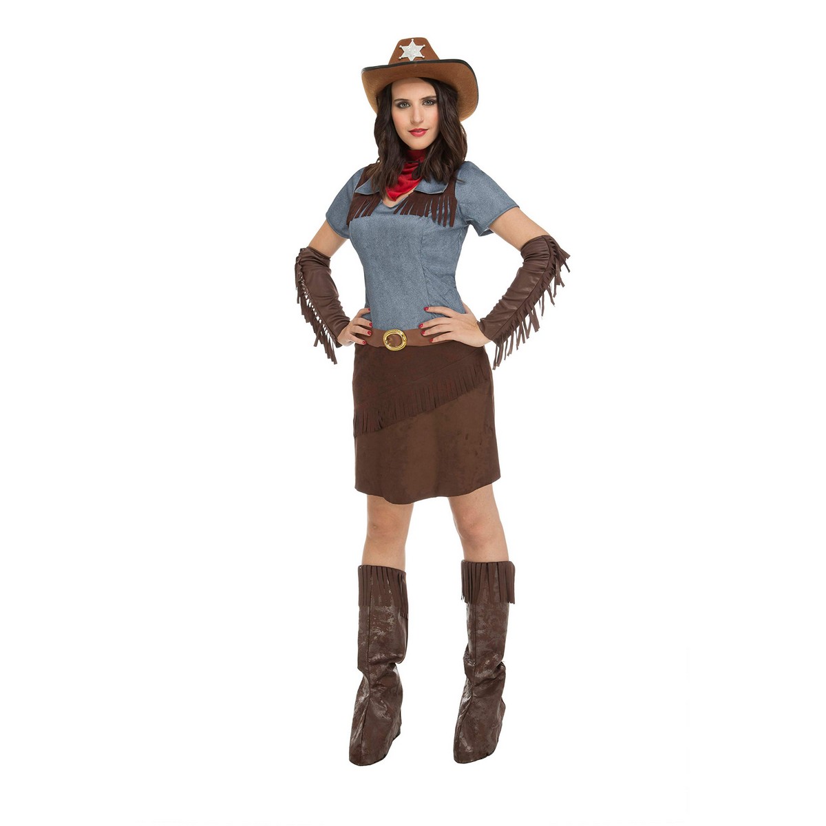 Maskeraddräkt vuxna My Other Me Cowgirl
