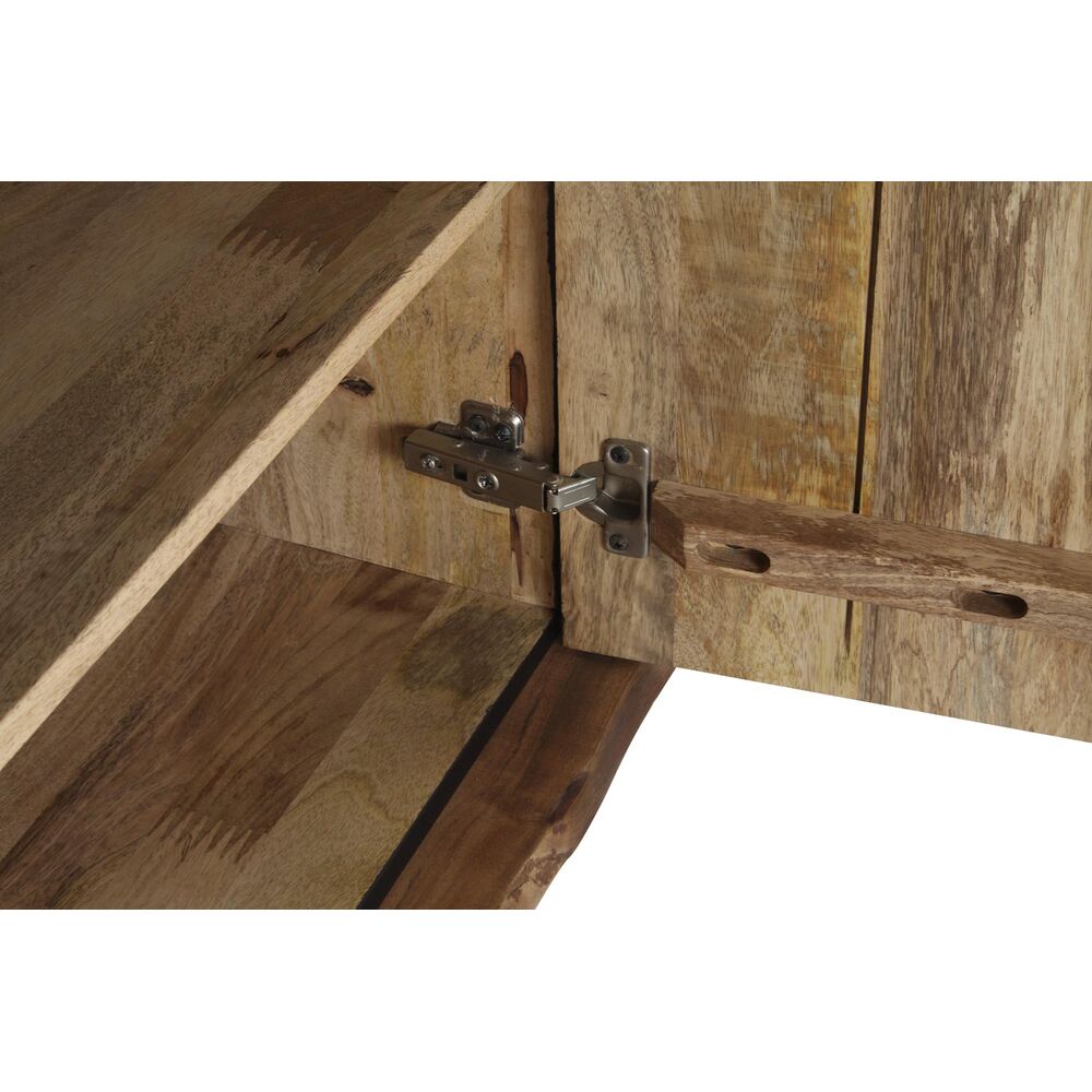 Skänk DKD Home Decor   Svart Brun Mangoträ 160 x 42 x 72 cm - 3