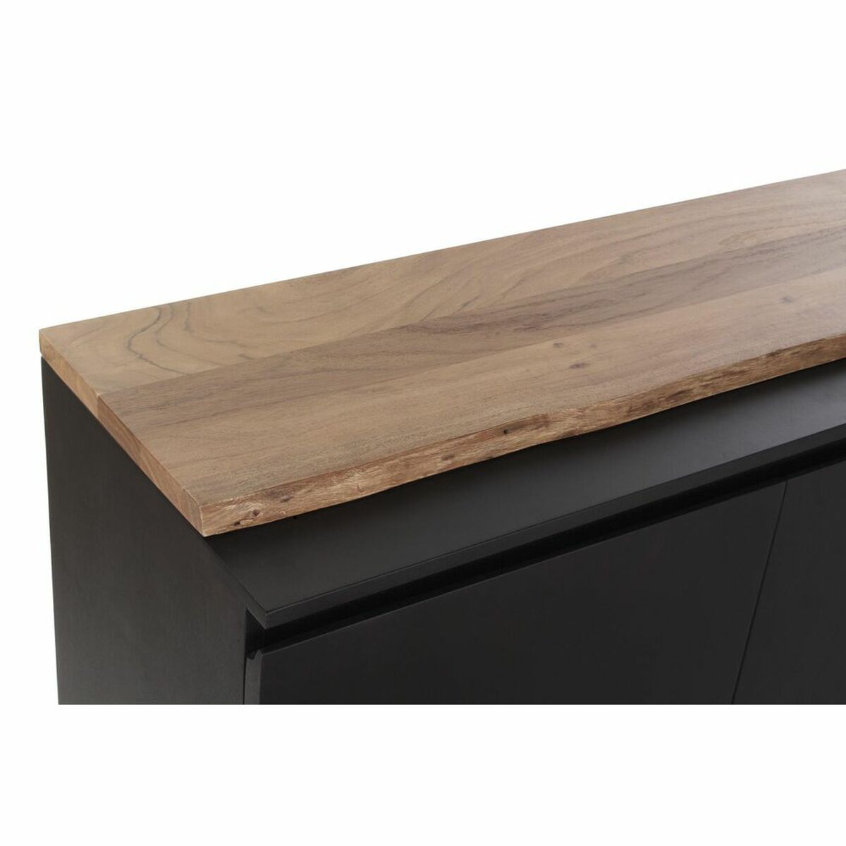 Skänk DKD Home Decor   Svart Brun Mangoträ 160 x 42 x 72 cm - 14