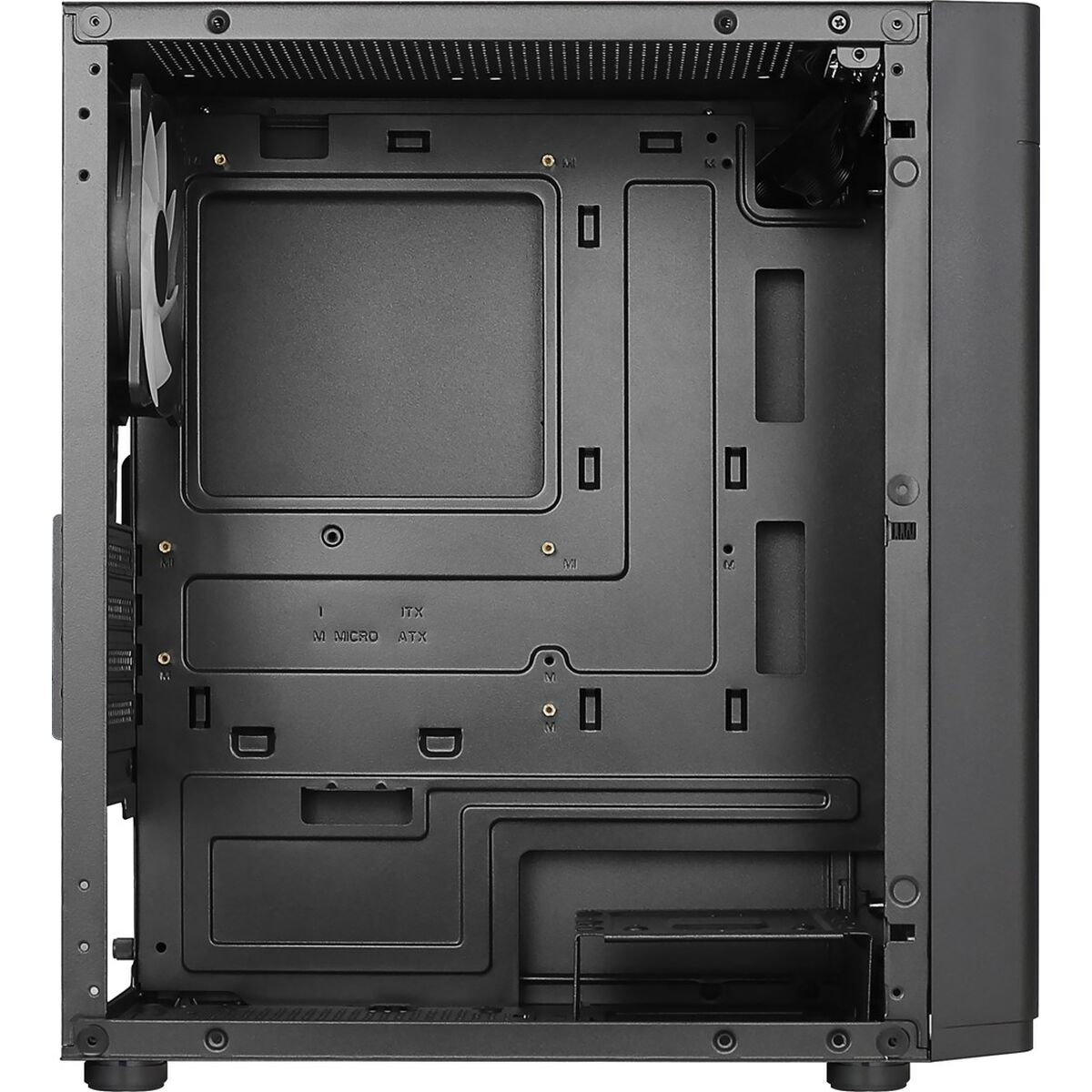 ATX Semitorn Aerocool HEXFORMBKV2 Svart - 9