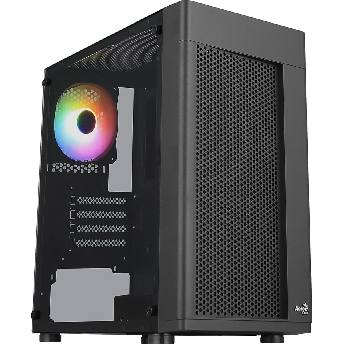 ATX Semitorn Aerocool HEXFORMBKV2 Svart - 10