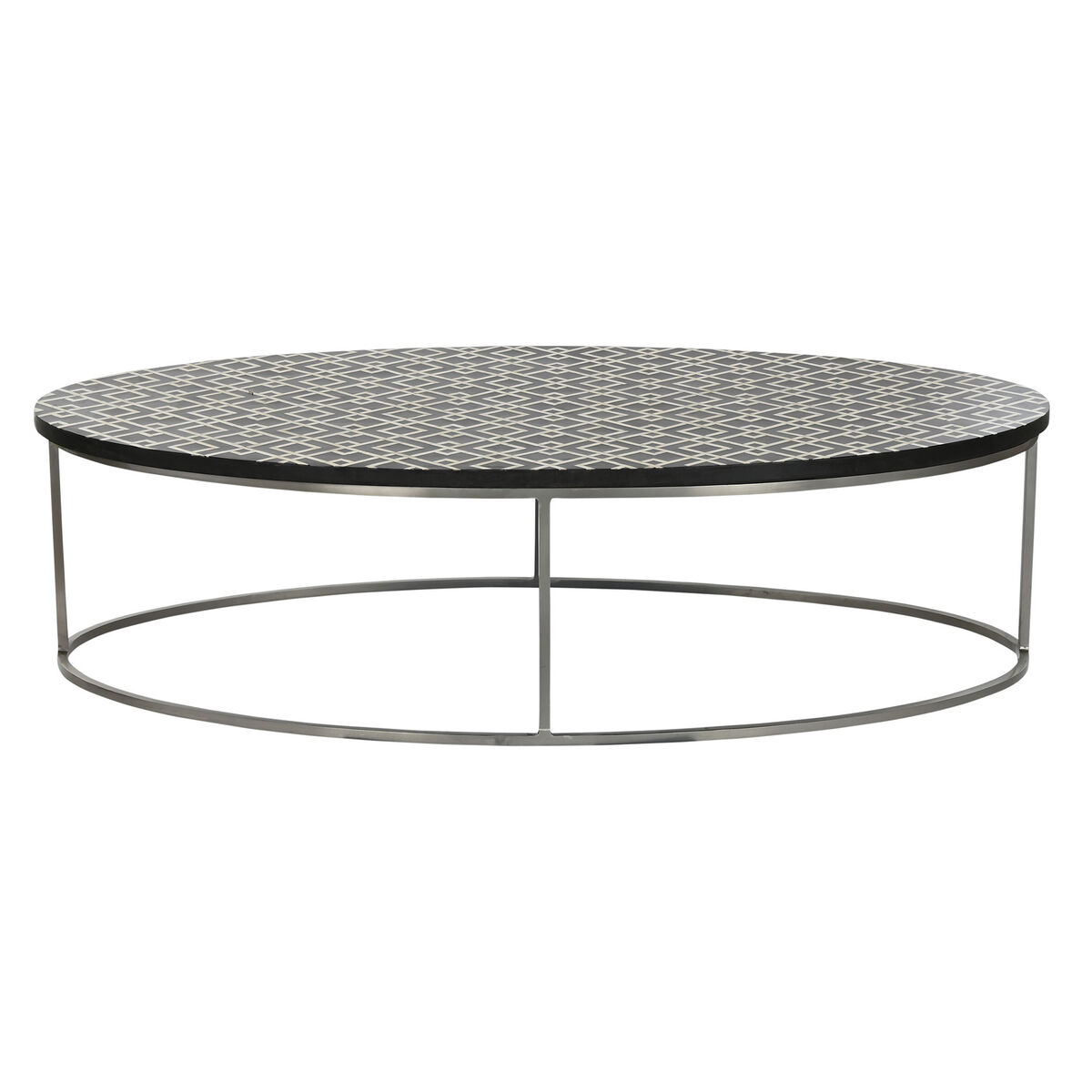 Soffbord Home ESPRIT Svart Elfenben 150 x 80 x 40 cm - 6