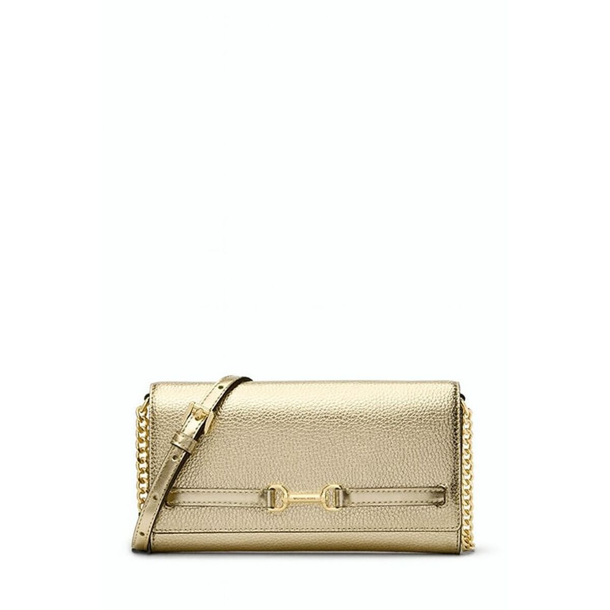Axelväska Michael Kors CARSON Gyllene 22 x 12 x 4 cm