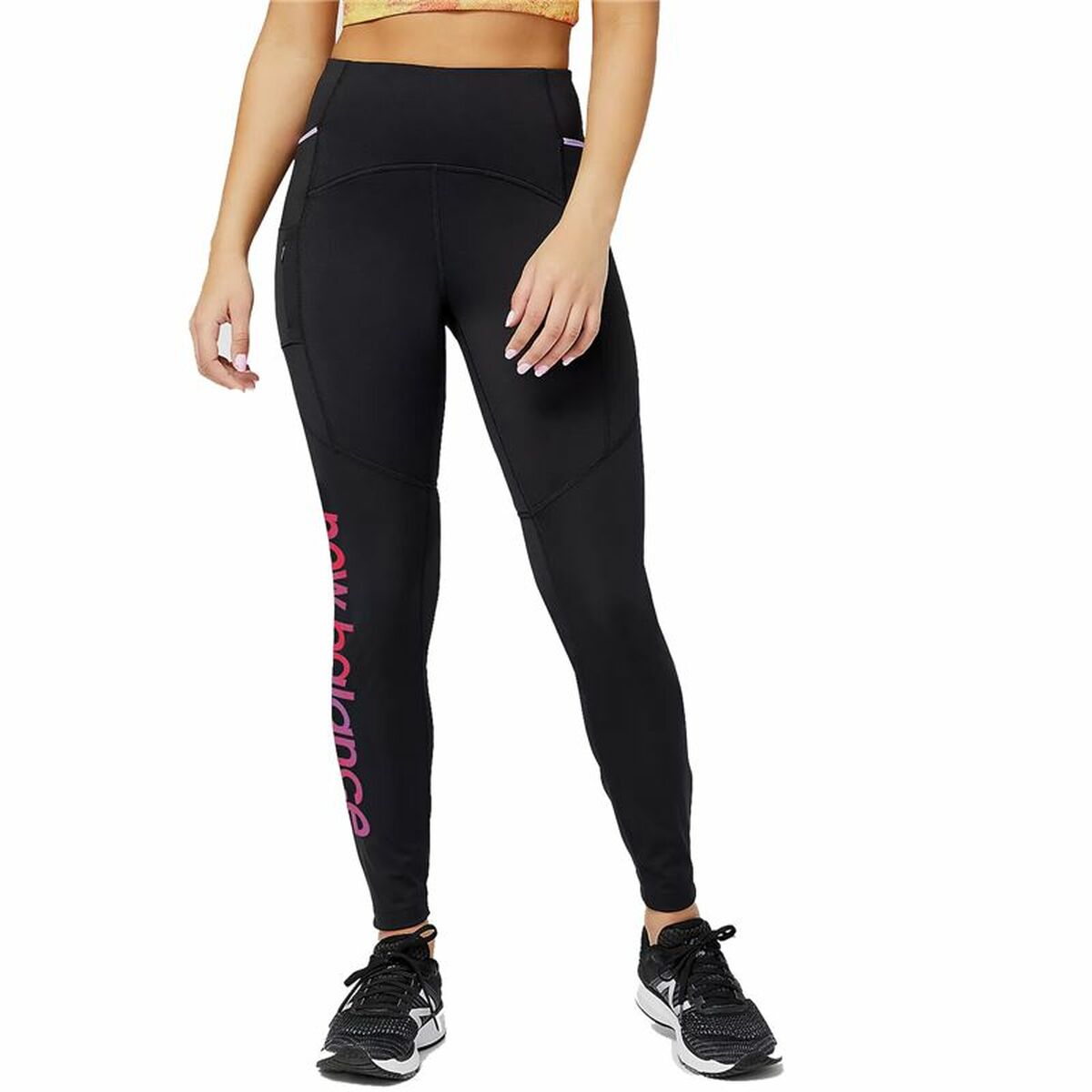 Sport-leggings, Dam New Balance Impact Run AT Heat Tight Svart - 5