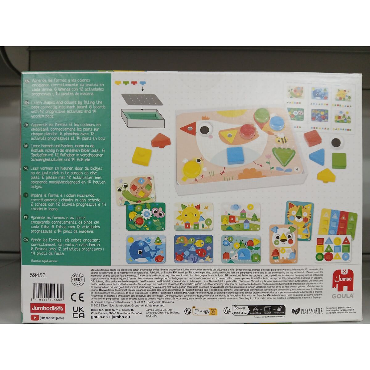 Barnpussel Goula Baby Shapes - 3