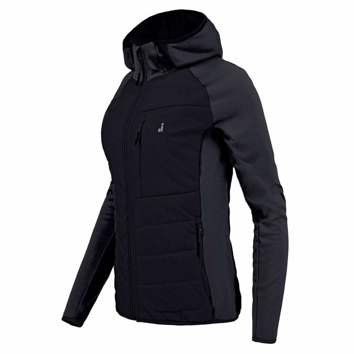 Sportjacka, Dam Joluvi Hybrid 2.0 Svart - 2