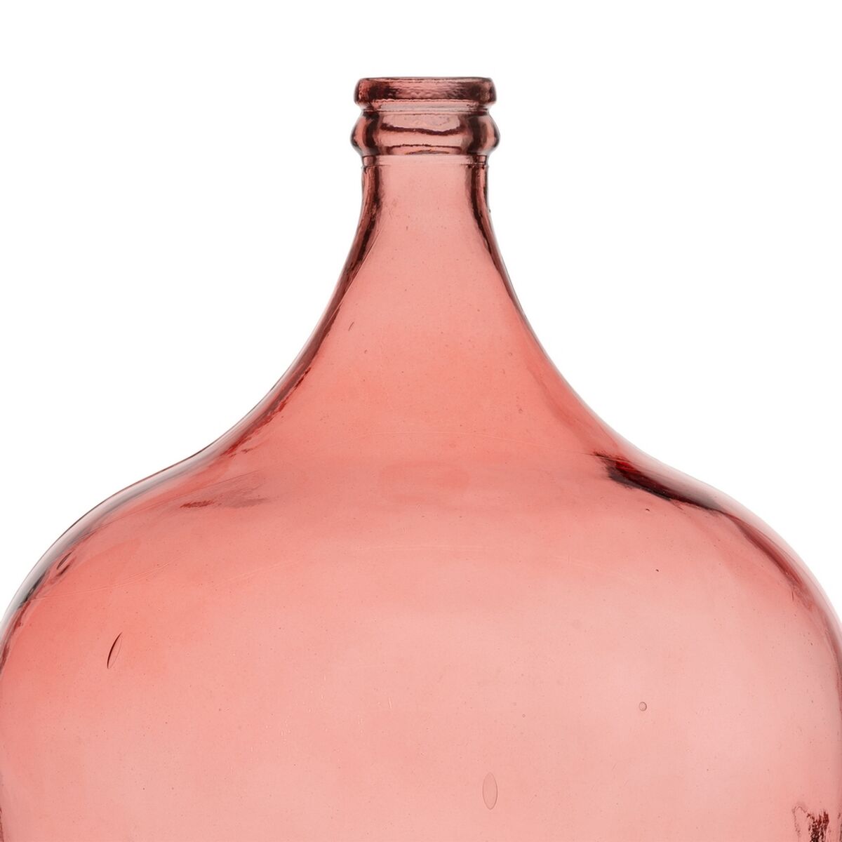 Dekorativ karaff 36,5 x 36,5 x 56 cm Rosa återvinningsglas - 10