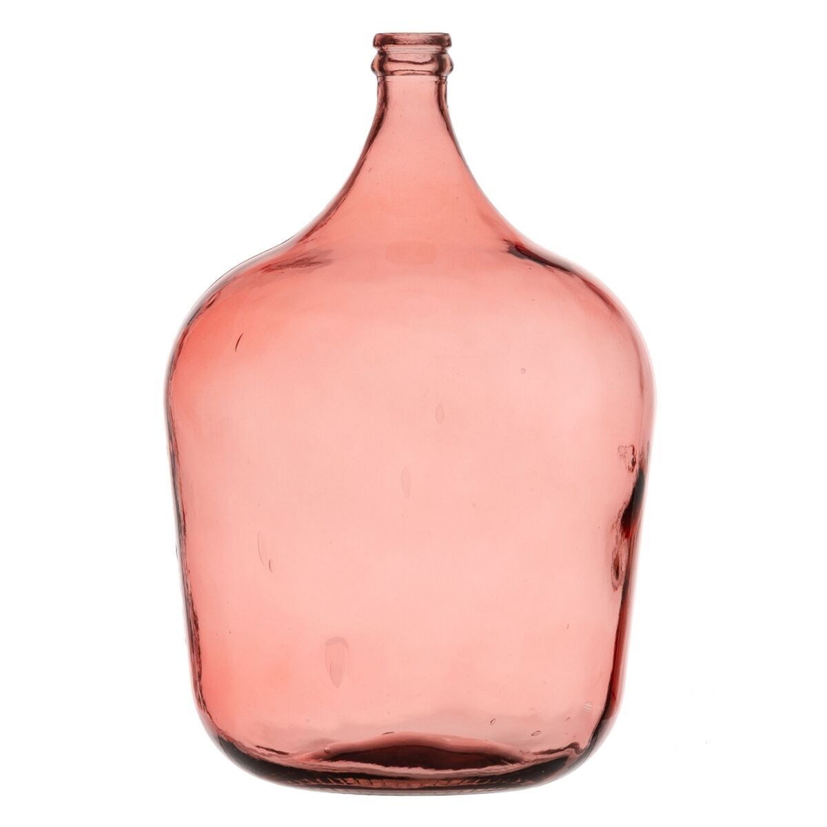 Dekorativ karaff 36,5 x 36,5 x 56 cm Rosa återvinningsglas - 7