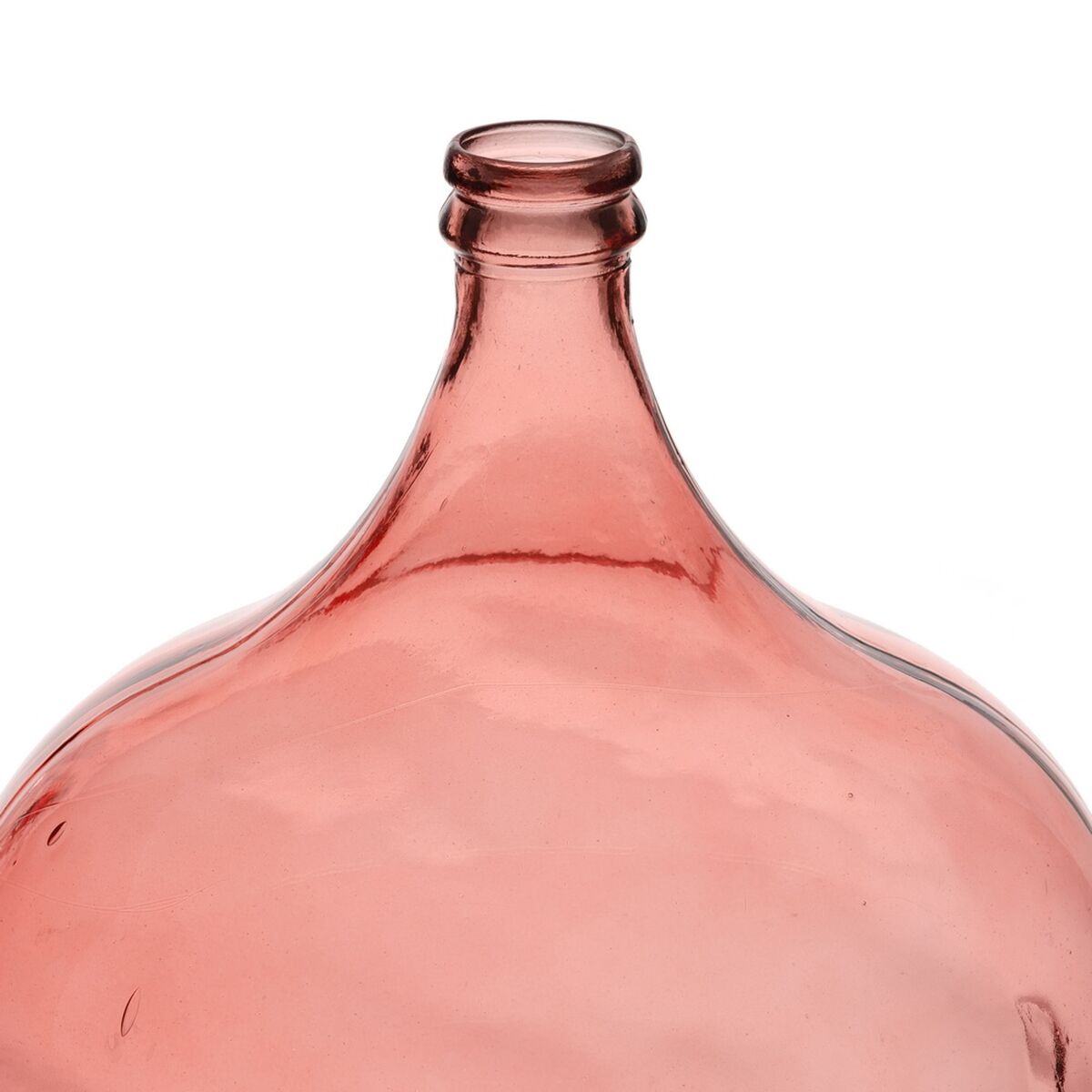 Dekorativ karaff 36,5 x 36,5 x 56 cm Rosa återvinningsglas - 3