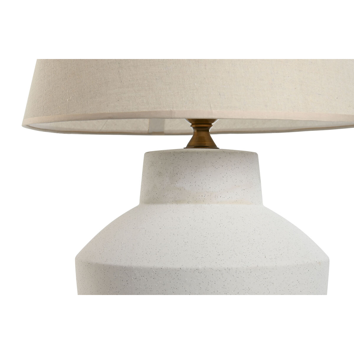 Bordslampa Home ESPRIT Vit Porslin 50 W 220 V 40 x 40 x 62 cm - 2