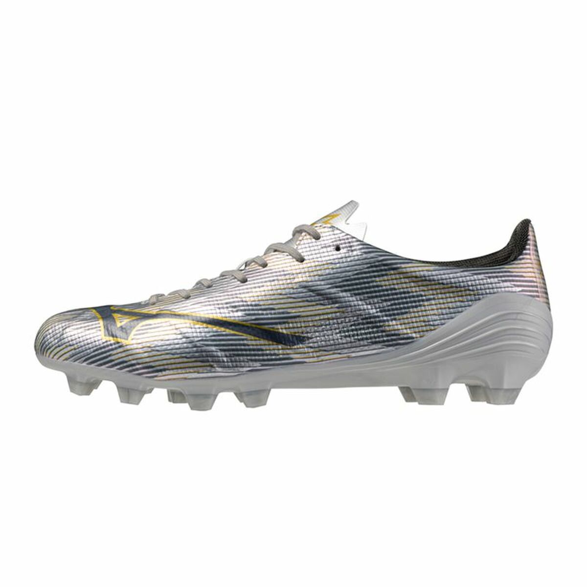Fotbollsskor för vuxna Mizuno Alpha Ii Pro Silvrig