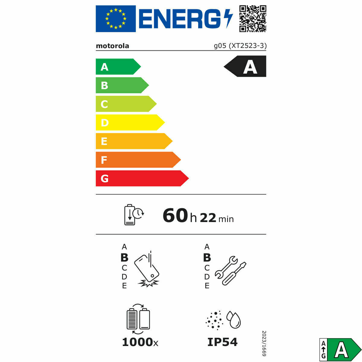 Smartphone Motorola moto g05 6,67" Octa Core 4 GB RAM 256 GB Blå - 2