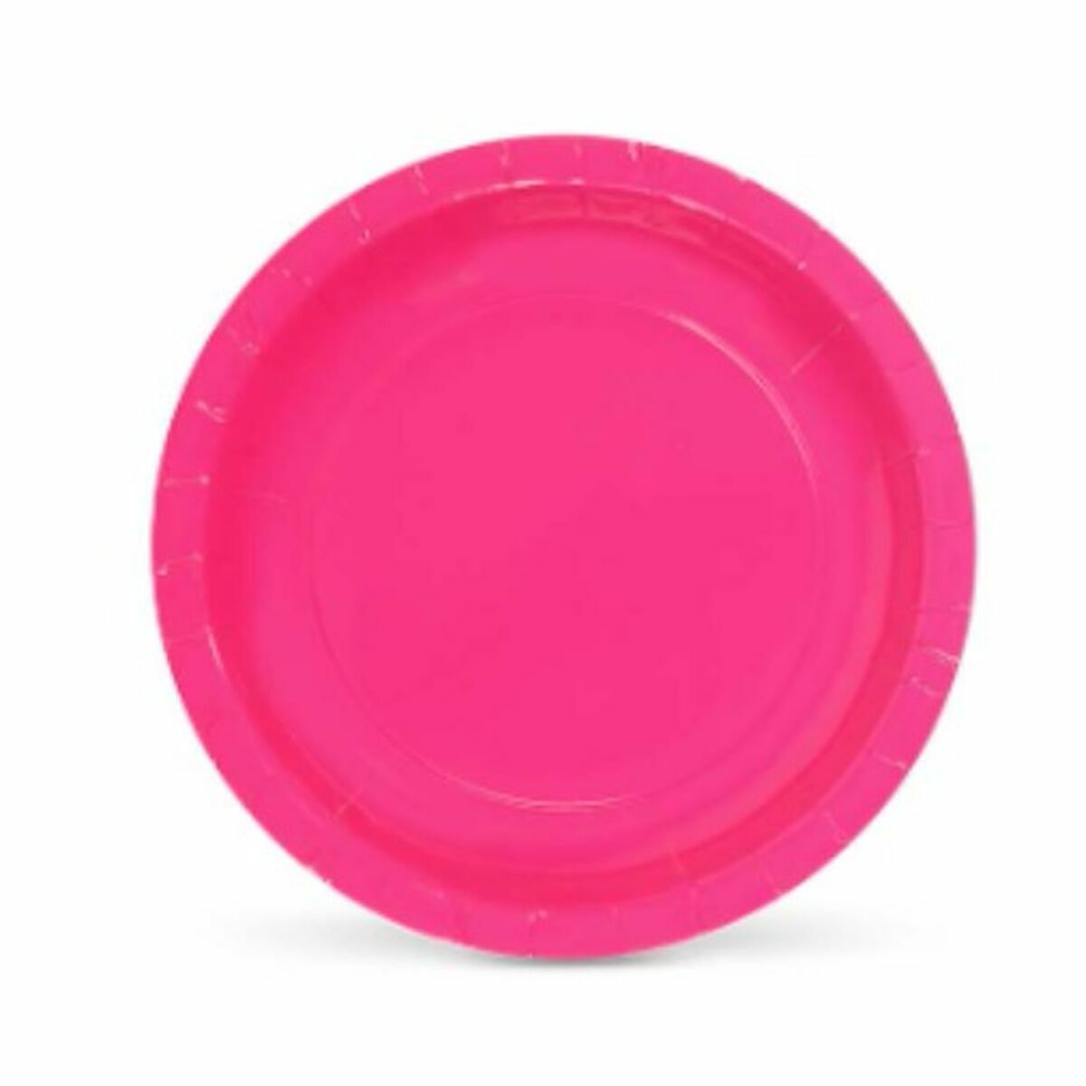 Tallriksset Algon Engångsanvändning Papp Fuchsia 20 x 20 x 1,5 cm (36 antal) - 4