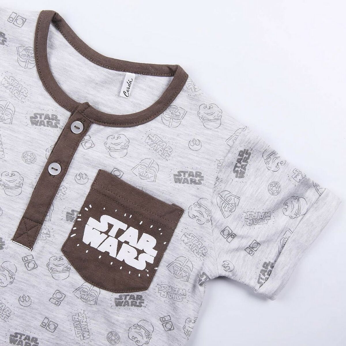Set av kläder Star Wars Grå - 3