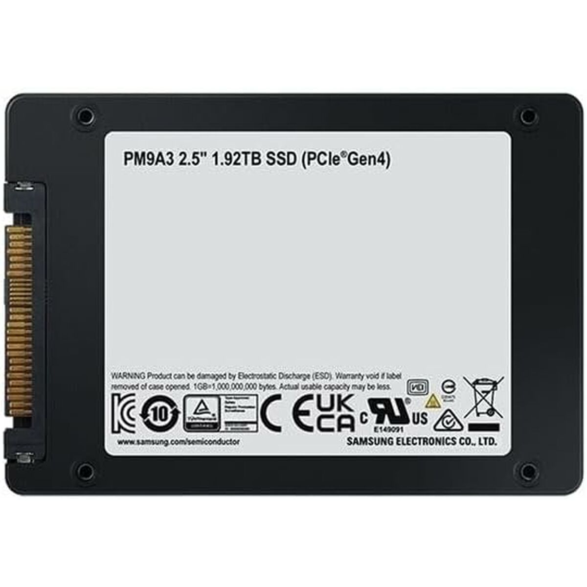 Hårddisk Samsung MZ-QL21T900 1,92 TB SSD - 2