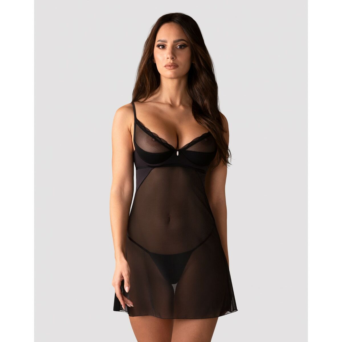 Babydoll & Stringtrosa Obsessive S/M - 3