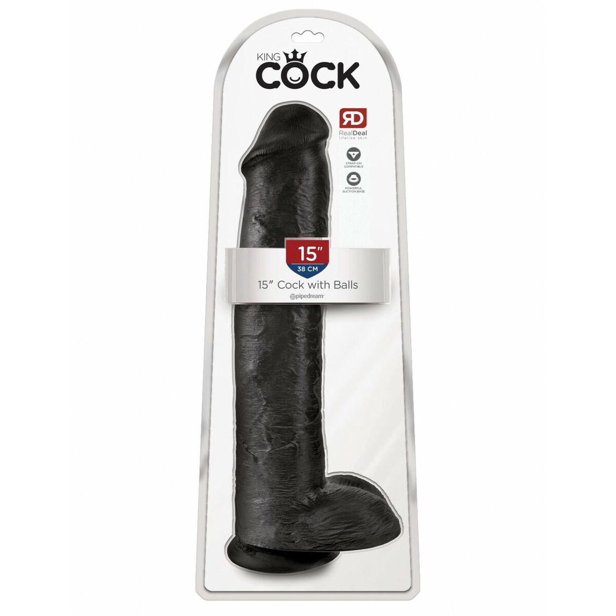 Realistisk dildo Pipedream - King Cock - 2