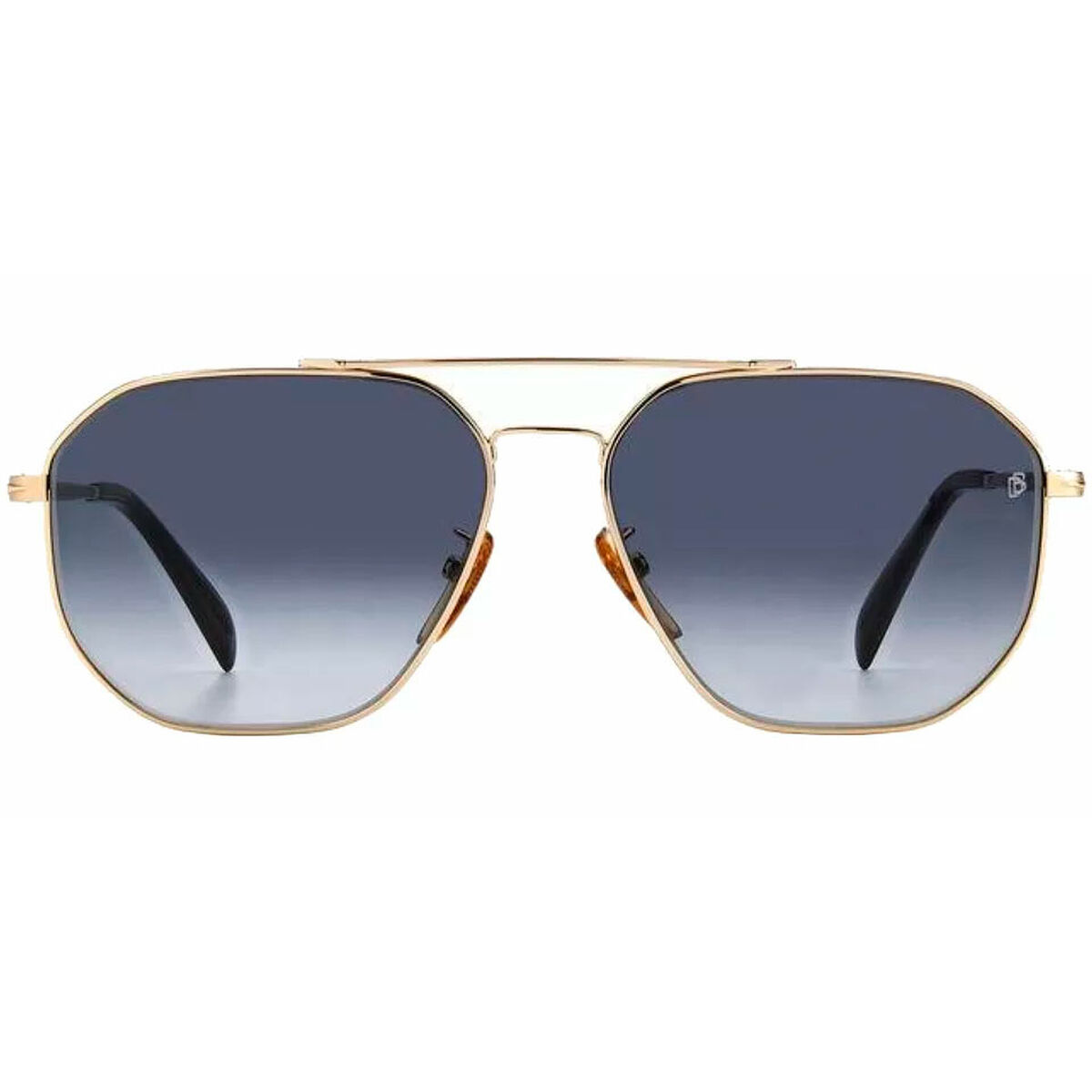 Herrsolglasögon David Beckham DB-1041-N-S-POH Gyllene ø 60 mm - 2