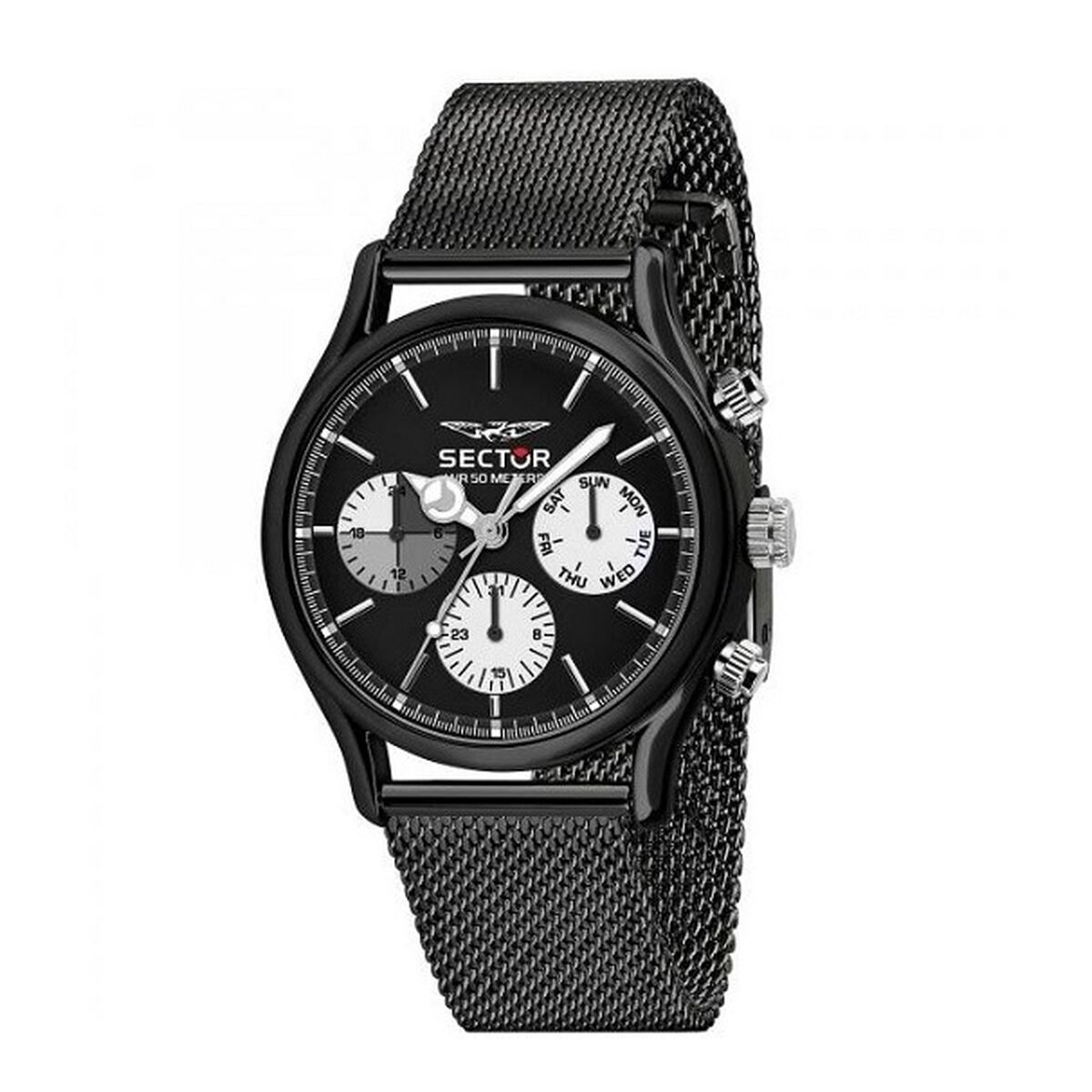 Herrklocka Sector 660 Svart (Ø 43 mm)