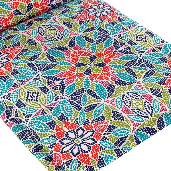 Stolsdyna DKD Home Decor Multicolour 50 x 5 x 125 cm - 4