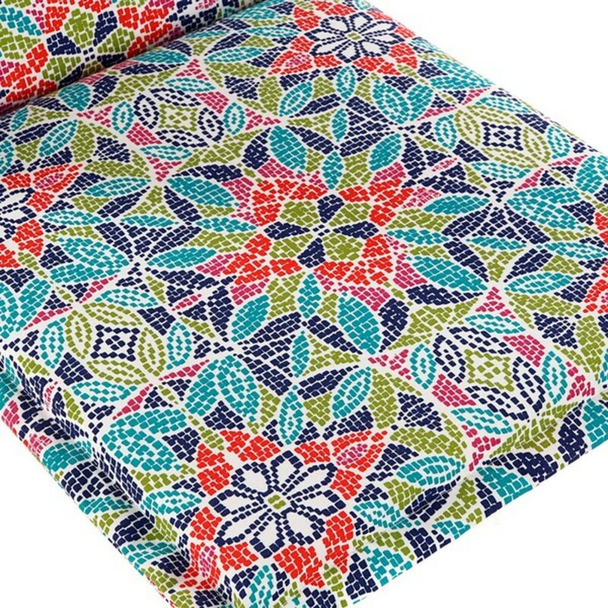 Stolsdyna DKD Home Decor Multicolour 50 x 5 x 125 cm - 11