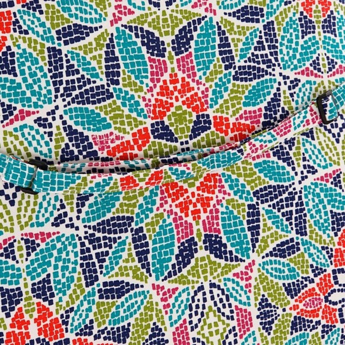 Stolsdyna DKD Home Decor Multicolour 50 x 5 x 125 cm - 9