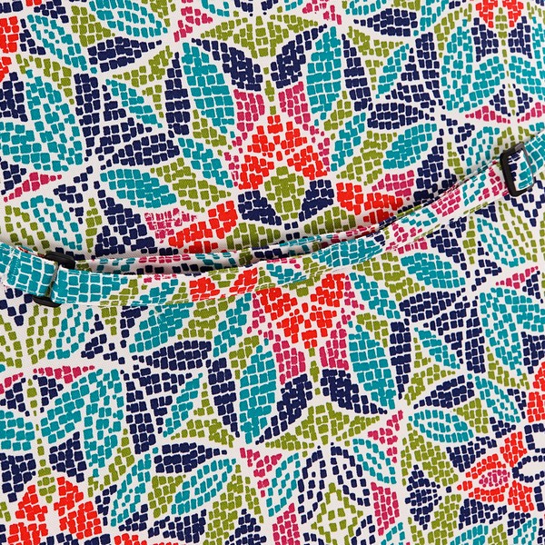 Stolsdyna DKD Home Decor Multicolour 50 x 5 x 125 cm - 2