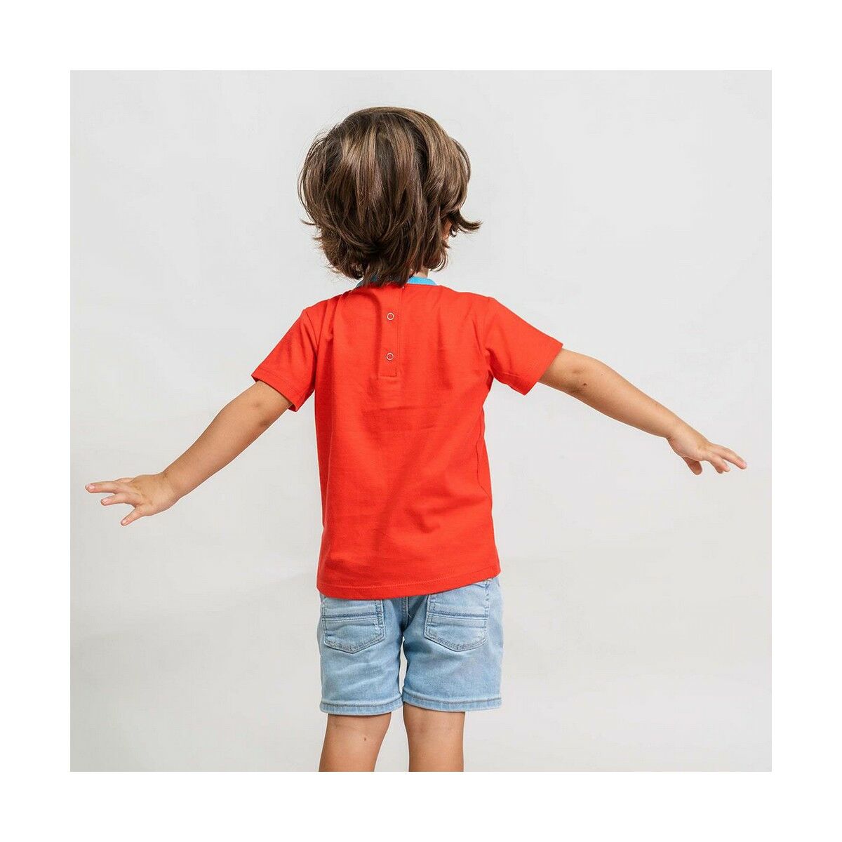 T-shirt med kortärm Spider-Man Röd - 5