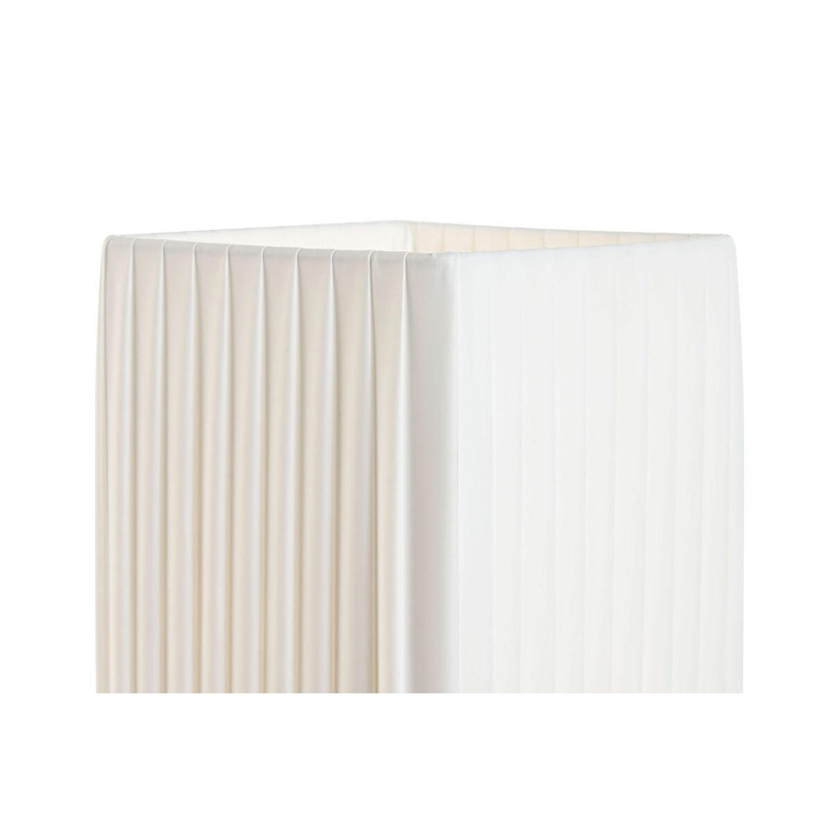 Bordslampa Home ESPRIT Vit Silvrig Polyetylen Järn 50 W 220 V 15 x 15 x 43 cm - 3
