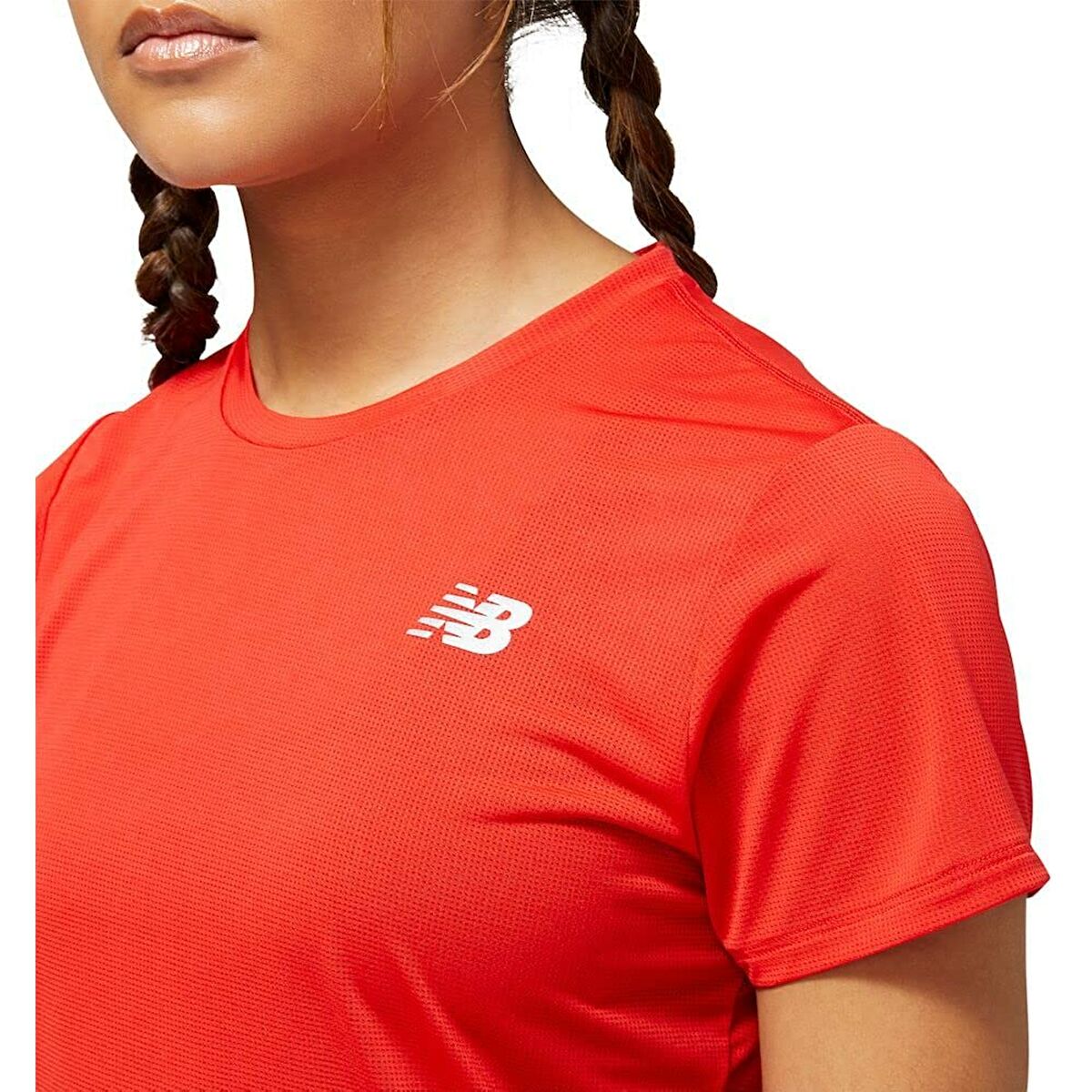 T-shirt med kortärm Dam New Balance Accelerate Röd - 4