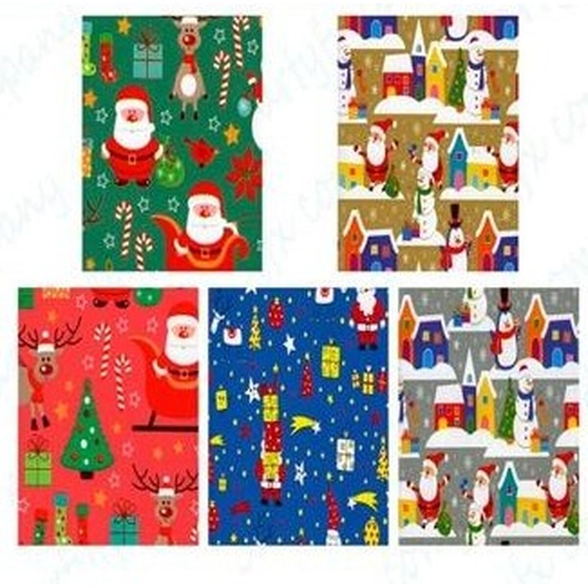 Presentpapper DM Multicolour Rulle 70 x 200 cm (50 antal) - 2