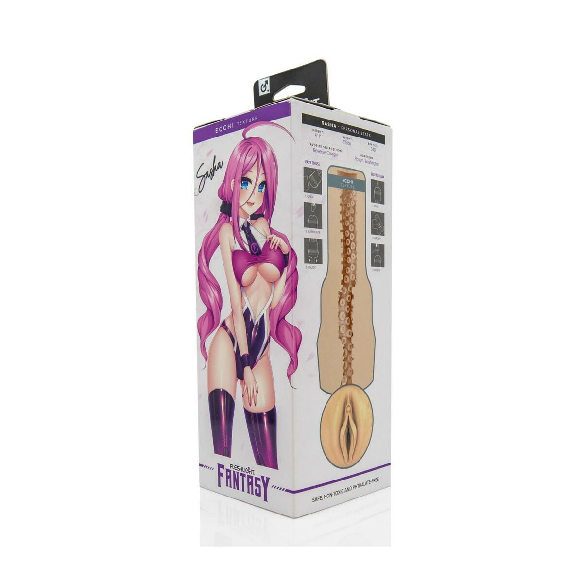 Masturberingsapparat Fleshlight  SASHA NAKAMOTO Naturell - 3