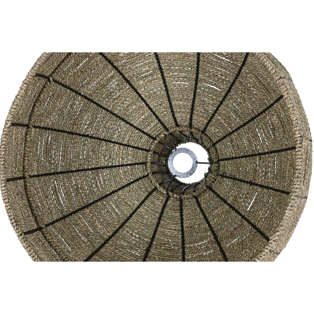 Lampskärm Home ESPRIT Brun Fibrer Naturell 70 x 70 x 50 cm (3 Delar) - 3