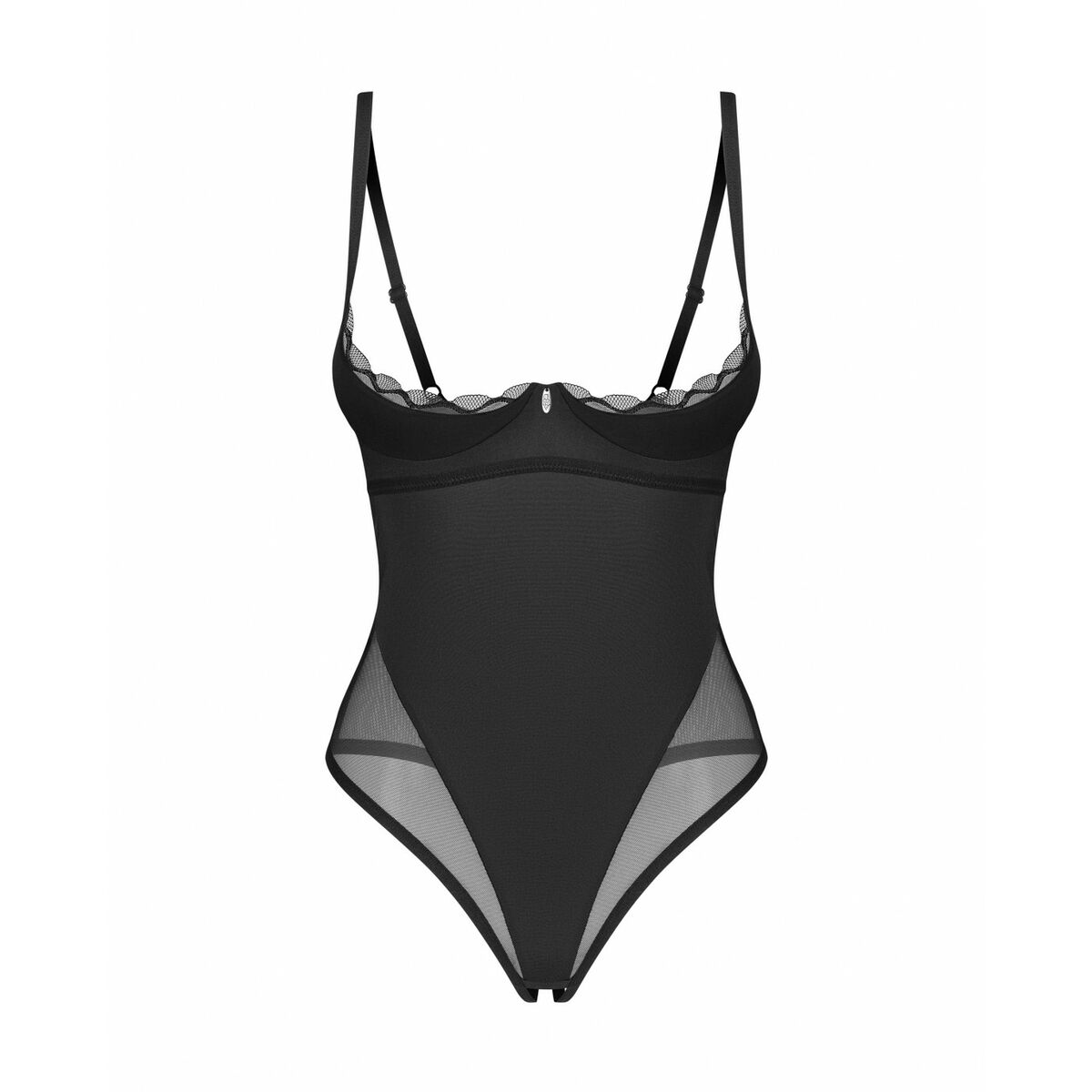 Trikåer Corset Obsessive XXL/XXXL Svart - 2
