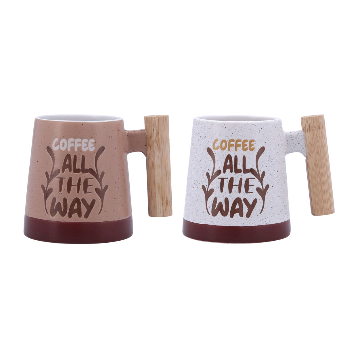 Koppar Bidasoa All The Way Multicolour Keramik 350 ml (12 antal) - 2