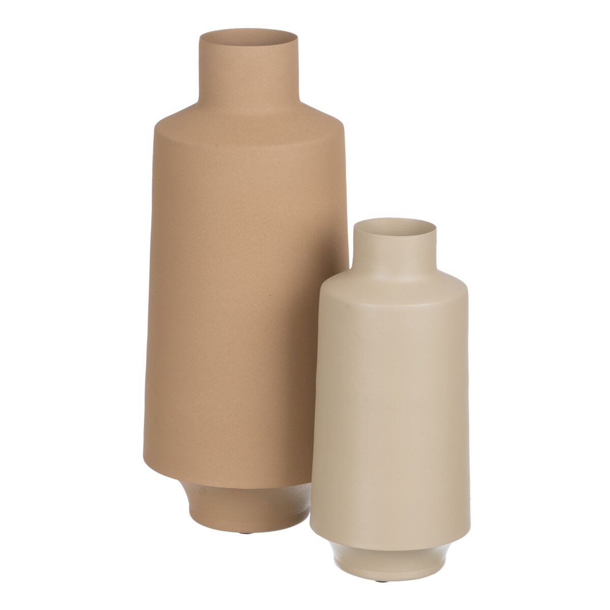 Vas 18 x 18 x 43,5 cm Beige Järn - 7