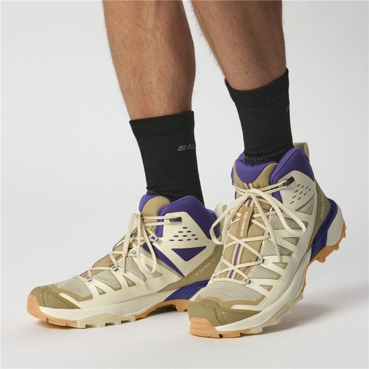 Gymnastikskor, Herr Salomon X Ultra 360 Edge Beige - 7
