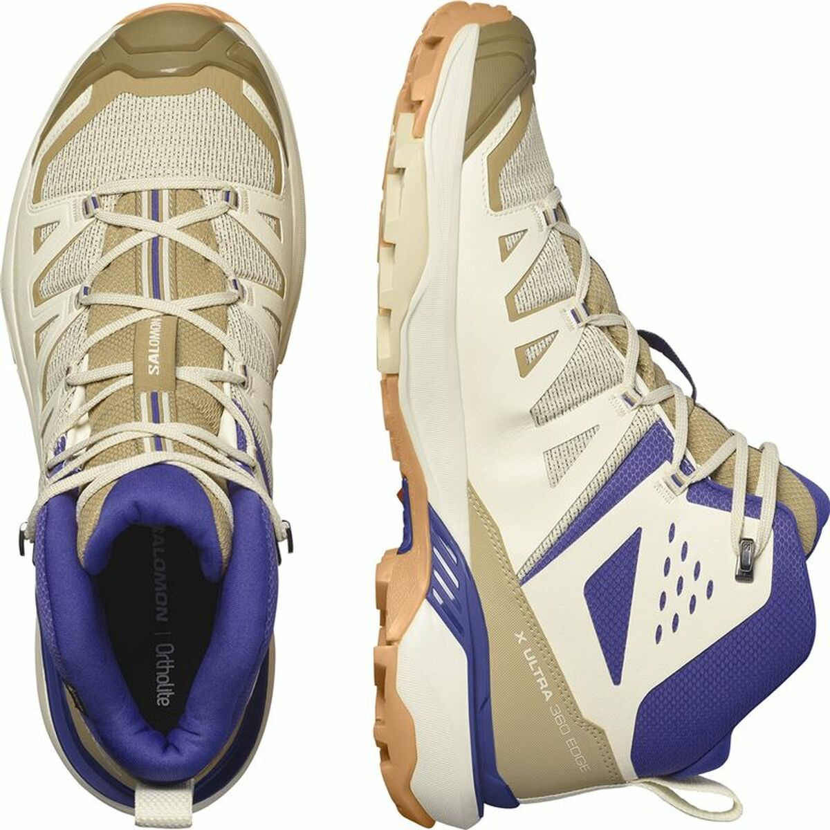 Gymnastikskor, Herr Salomon X Ultra 360 Edge Beige - 4