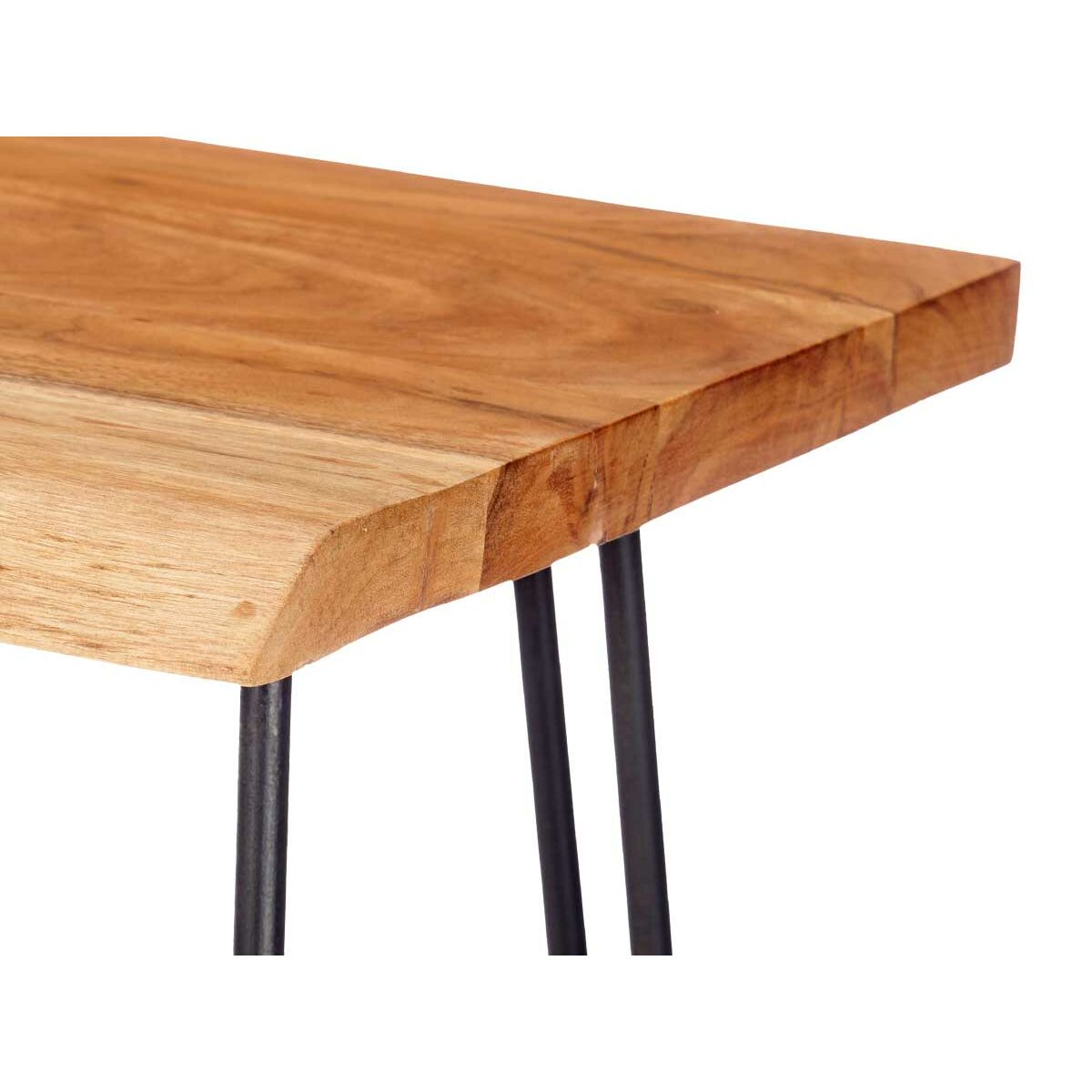 Mottagare Gift Decor Live Edge Brun Svart 120 x 35 x 77 cm 120 x 6 x 35 cm - 2